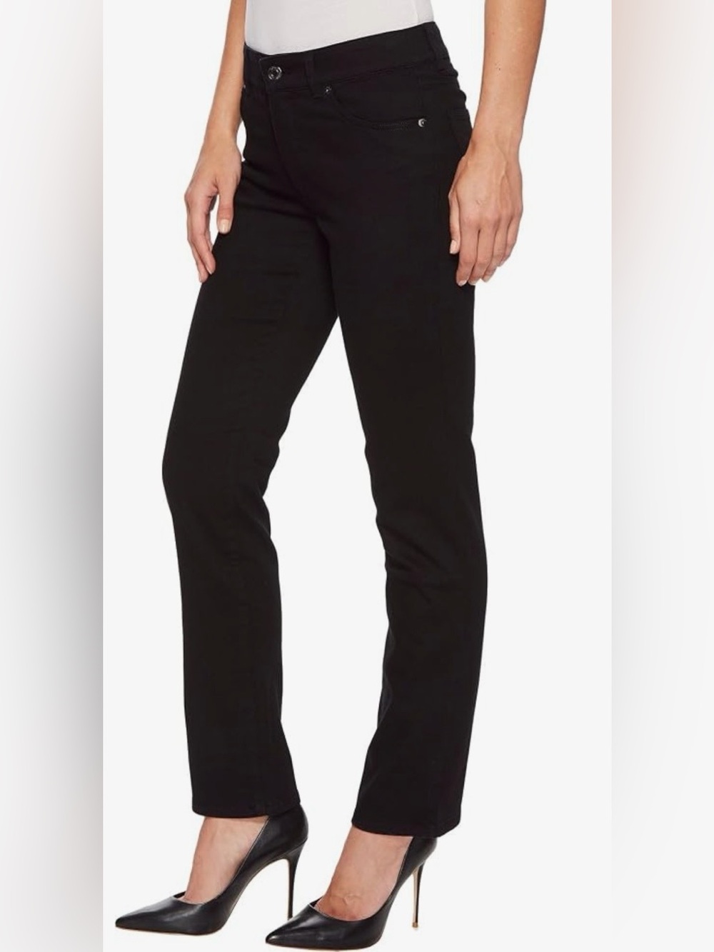 Lauren Ralph Lauren Black Straight Leg Pants